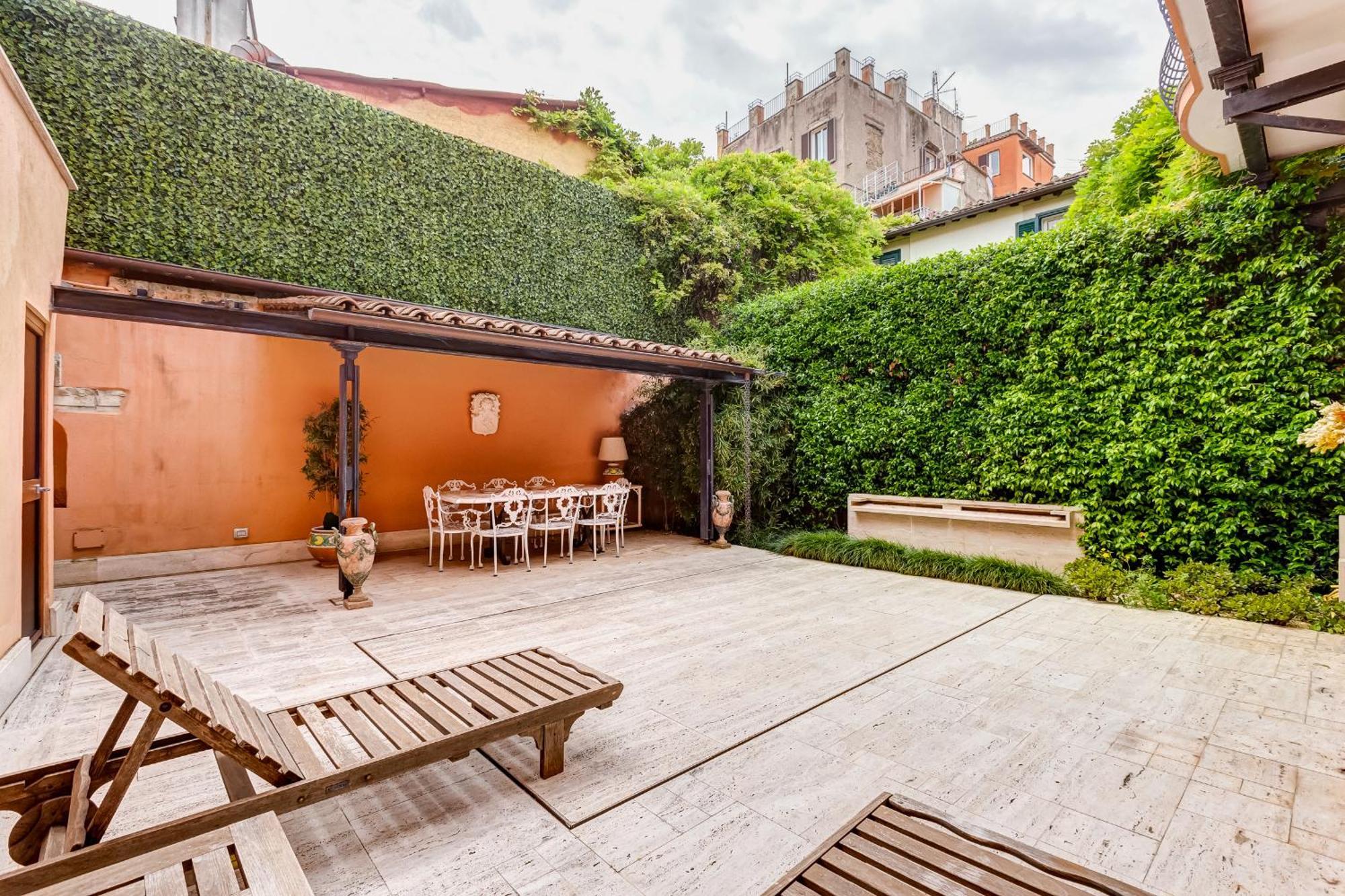 Ferienhaus Bmga L Luxury With Patio In Trastevere